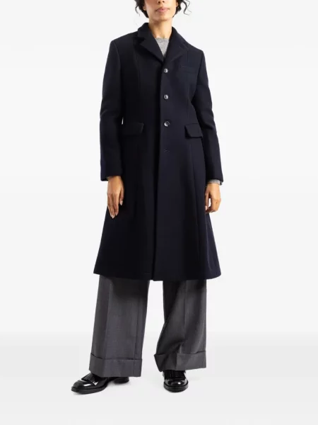 Palton Comme Des Garçons în linie A albastru