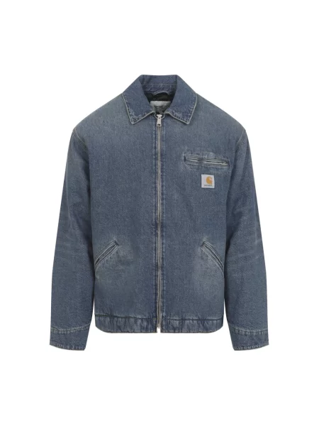 Carhartt Wip Kurtki Mężczyzna M OG Detroit Jacket niebieski