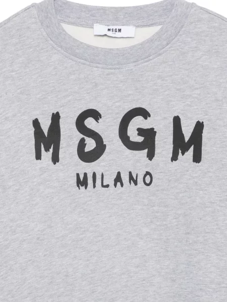 Bluza dziecięca Msgm szara