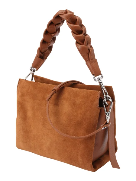 Coccinelle crossbody torbica semišasta rjava