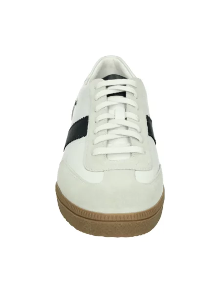 Sneakersy Mephisto zamszowe casual białe