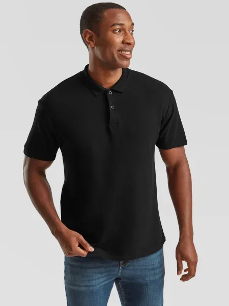 Polotričko Fruit Of The Loom černé