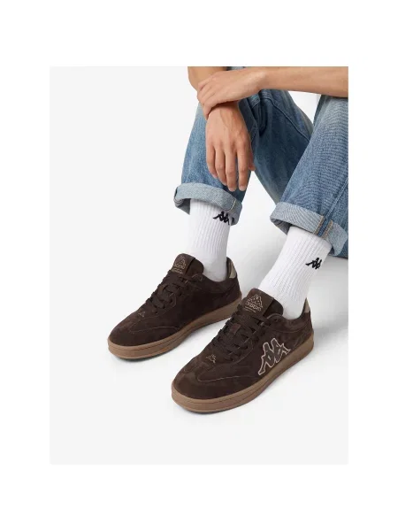 Sneakers Kappa închis maro