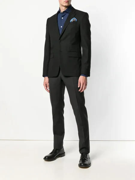 Pantaloni Incotex clasici gri