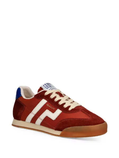 Szarvasbőr sneaker Gant nyomtatás piros