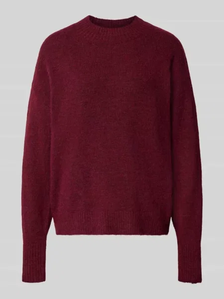 Sweter z dzianiny o kroju relaxed fit z dodatkiem wełny model Sage' Ichi