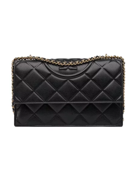 Torebka Tory Burch skórzana czarna