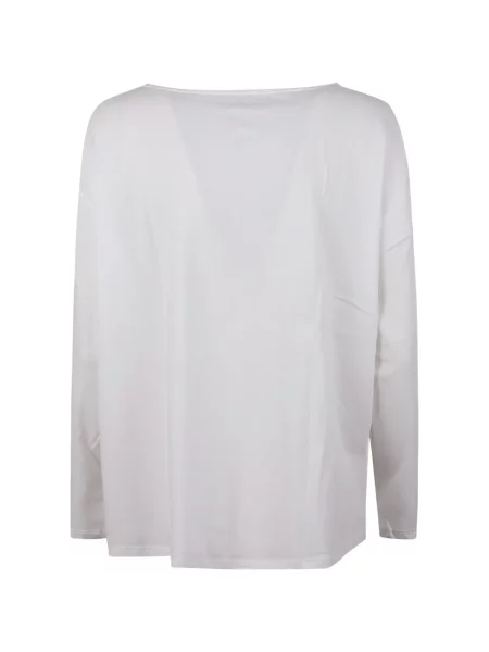 Lung tricou Majestic Filatures alb