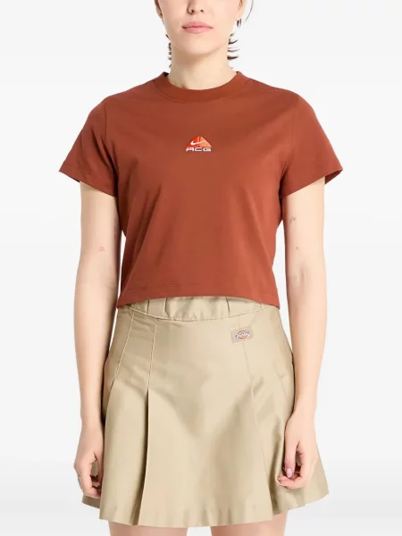 Top sport Nike din fleece plisat fără mâneci alb