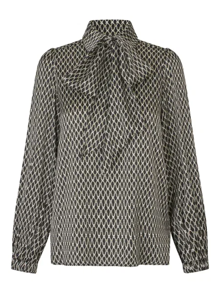 Dea Kudibal Bluză Kikkidea galben / gri deschis negru