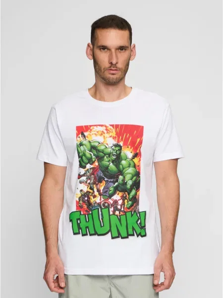 Tricou Merchcode alb