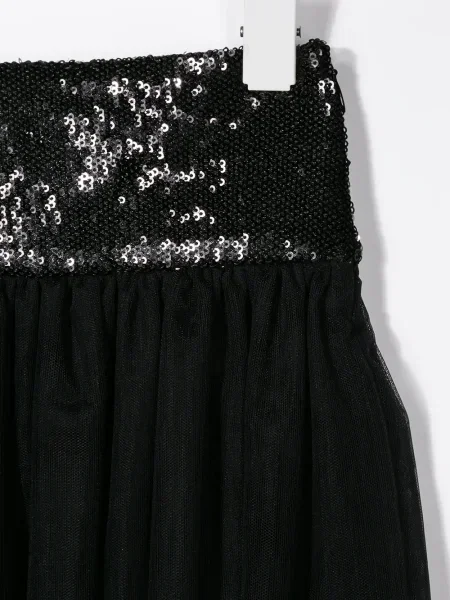 Spódnica dziecięca Balmain czarna