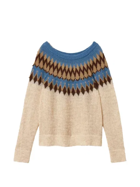 Pulover Twinset din jacard