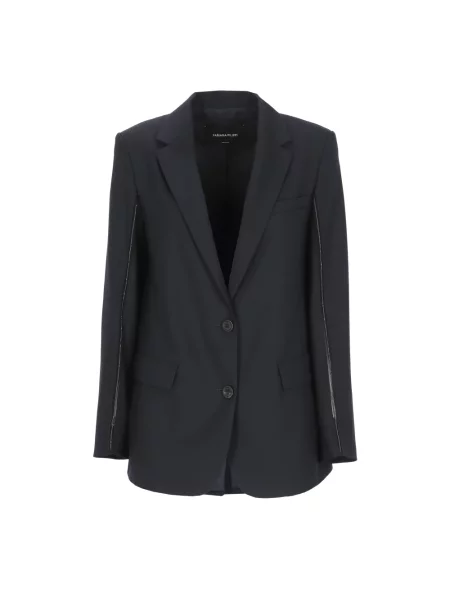 Marynarka Fabiana Filippi wełniana niebieska