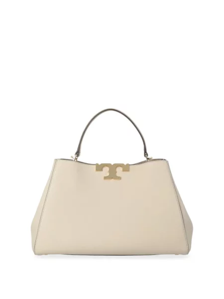 Torebka Tory Burch skórzana beżowa
