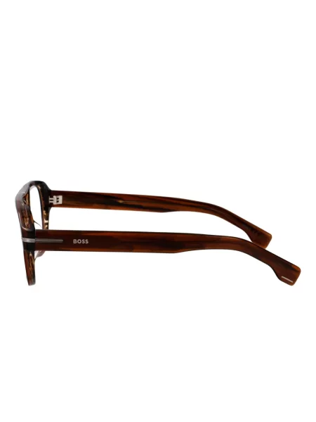 Ochelari de soare aviator Boss maro