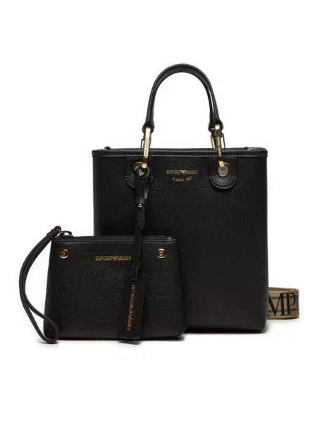 Kabelka Emporio Armani čierna
