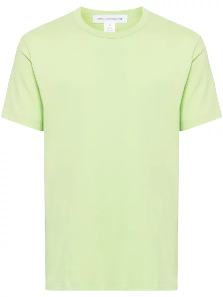 Tricou Comme Des Garçons Shirt cu autograf verde