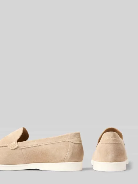 Mokasyny z prawdziwego zamszu model Suede' Jack & Jones beżowe
