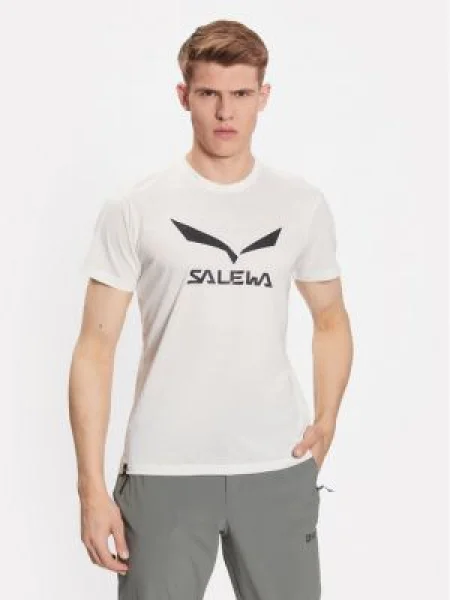 Спортна тениска Salewa с принт бяло