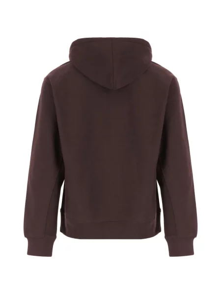 Суичър с качулка Carhartt Wip бродиран червено