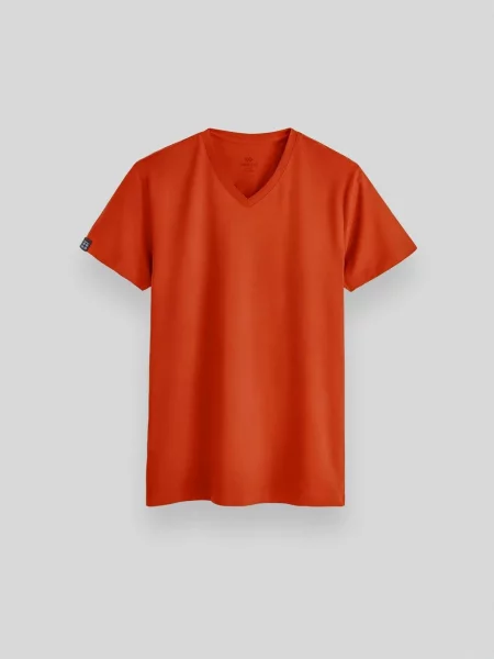 Tommy Life Majica svetlo oranžna