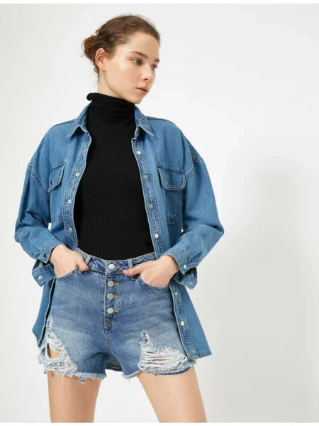 Szorty Koton niebieskie