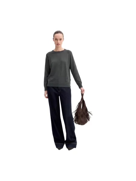 Dzianinowy sweter Emme Di Marella zielony