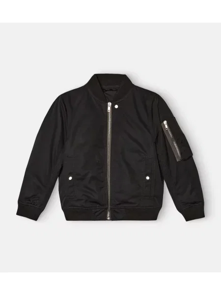 Pūkinė striukė Rick Owens juoda