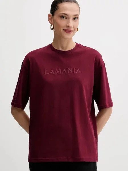 Тениска La Mania дамска бежово