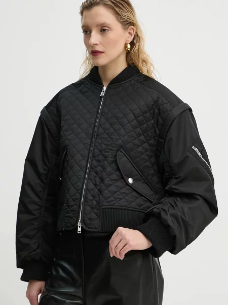 Stand Studio geaca bomber Kezia femei de tranzitie negru