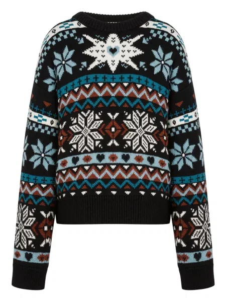 Pulover Moschino de lână negru