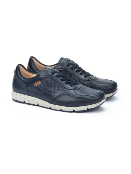 Sneakersy Pikolinos skórzane niebieskie