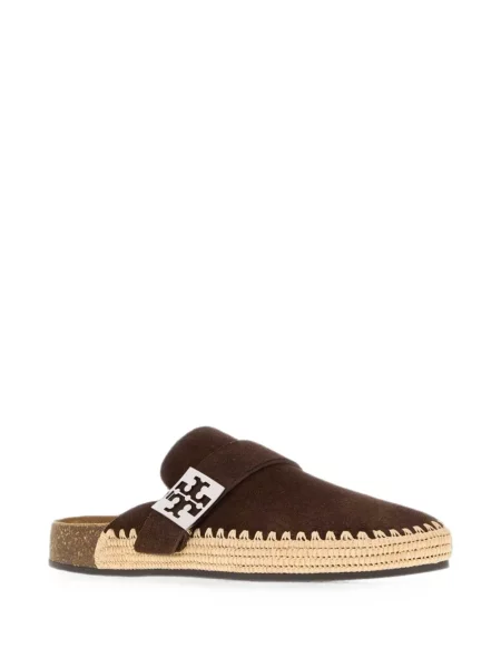 Papuci tip mules Tory Burch maro