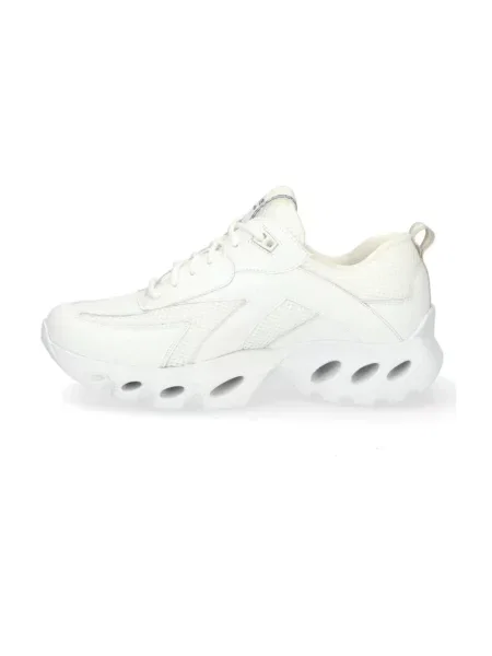 Sneakersy Durea skórzane białe