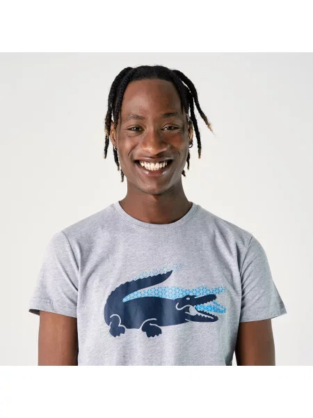 Футболка Lacoste серая