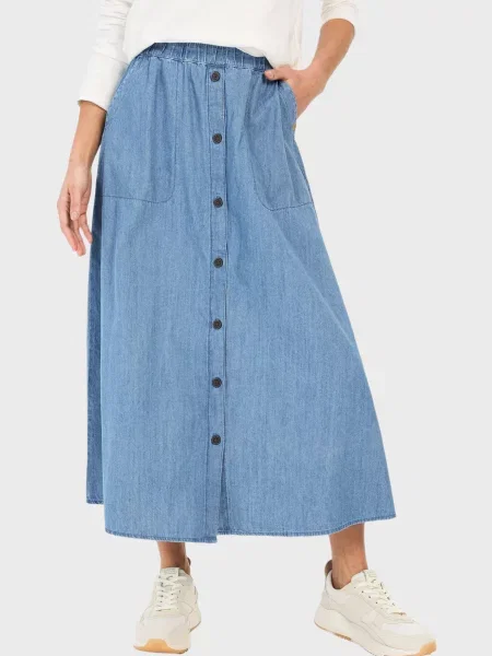 Джинсова спідниця Camel Active блакитна