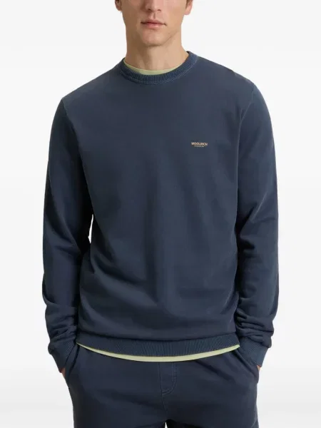 Hanorac Woolrich cu autograf albastru