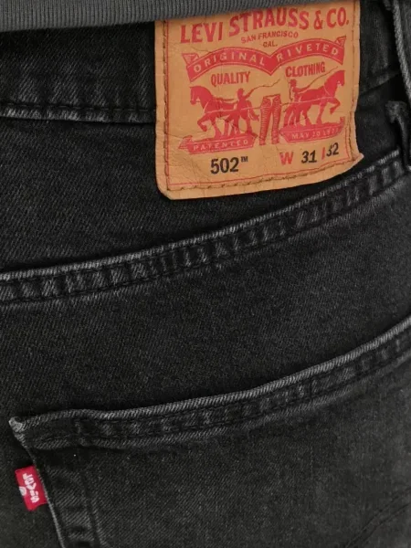 Дънки Levi's® от рипсено кадифе с качулка черно