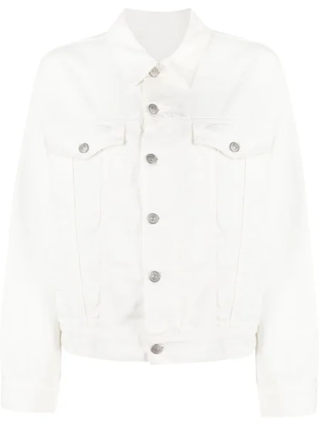 Geacă de blugi Mm6 Maison Margiela alb