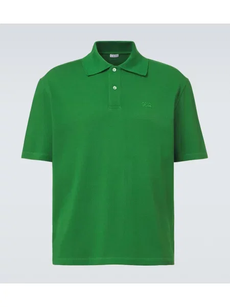 Tricou polo Loewe cu autograf verde
