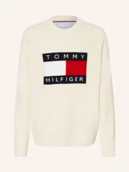 Tommy Hilfiger Sweter weiss biały