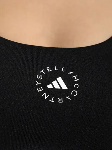 Top Adidas By Stella Mccartney cu imagine negru