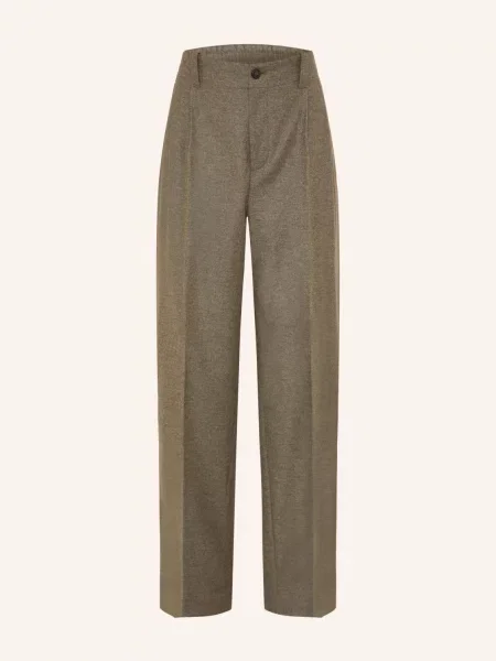 Golden Goose Spodnie Flanelowe Journey O Kroju Regular Fit grau szare