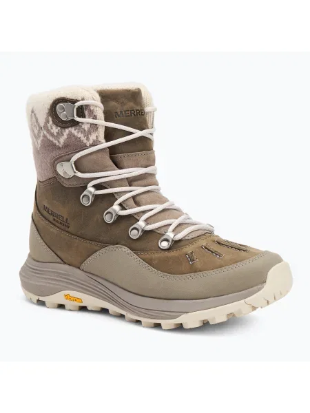 Дамски ботуши за сняг Merrell Siren 4 Thermo Mid Zip WP moon сиво
