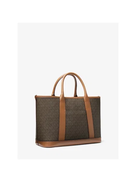 Torebka Michael Kors z logo brązowa