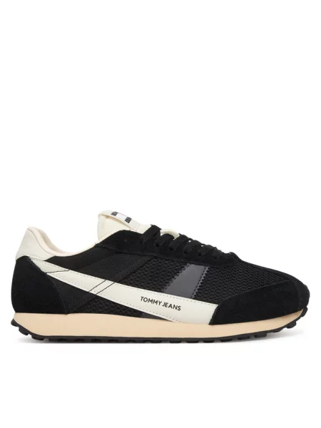 Sneakersy Tommy Jeans czarne