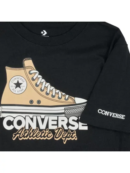 Tricou copii Converse negru