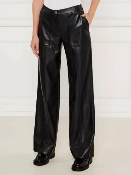 Armani Exchange Pantaloni | flare fit negru