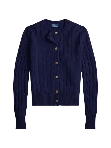 Велурени бягане с яка чорапи Polo Ralph Lauren синьо